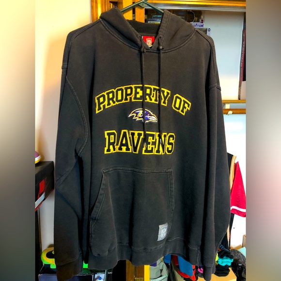 Reebok NFL Gridiron Classic Ravens Hoodie size Men’s Large - Picture 1 of 3